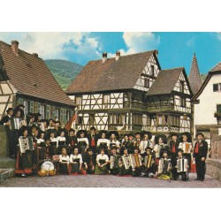 Photo cpsm grand format 68 KAYSERSBERG. Echo du Château folklore d'Alsace