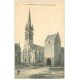 carte postale ancienne 22 SAINT-CAST. La Vieille et Nouvelle Eglise . Epicerie