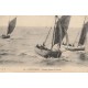 59 DUNKERQUE. Bateaux pêchant la Crevette. Pêcheurs et métiers de la Mer 1915