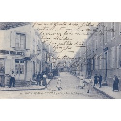 03 SAINT-POURCAIN-SUR-SIOULE. Durin Horloger rue de l'Hôpital 1909