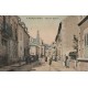 03 SOUVIGNY. Rue de Queune. Superbe carte toilée
