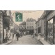 03 SAINT-POURCAIN-SUR-SIOULE. Place Guillaume Durant Pharmacie Mallet et Boucherie vers 1909