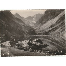 Photo Cpsm grand format 05 Lac de GAUBE. Le Vignemale 1958
