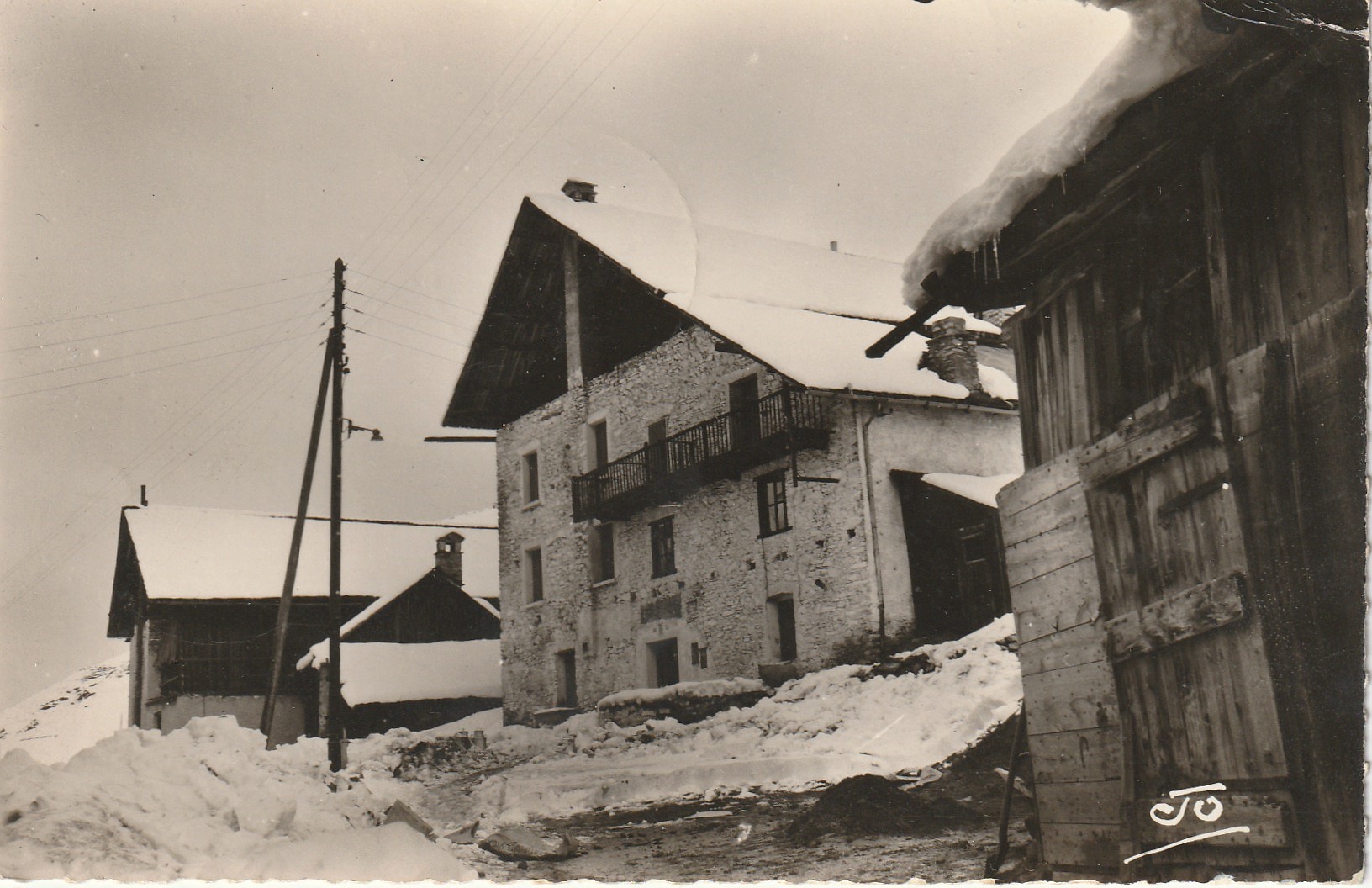 Photo Cpsm petit format 05 SAINT-VERAN. La Maison Elisabeth 1959
