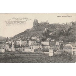 07 ROCHEMAURE. Le Village vers 1909