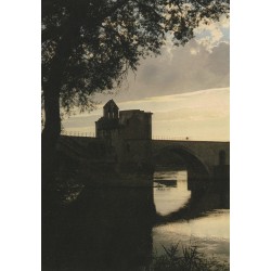 4 Cpsm grand format 84 AVIGNON. Pont Saint-Bénézet et Palais des Papes