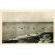 carte postale ancienne 22 SAINT-JACUT-DE-LA-MER. Vue sur Lancieux. carte Photo émaillographie
