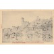 12 AUBIN. Le Vieux Fort en 1836 d'après Pernot. Verso blanc et bords dentelés à la ficelle