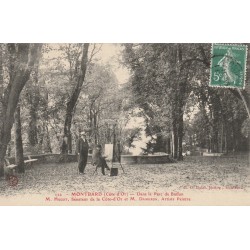 21 MONTBARD. Parc de Buffon Hugot Sénateur et Dameron Artiste Peintre