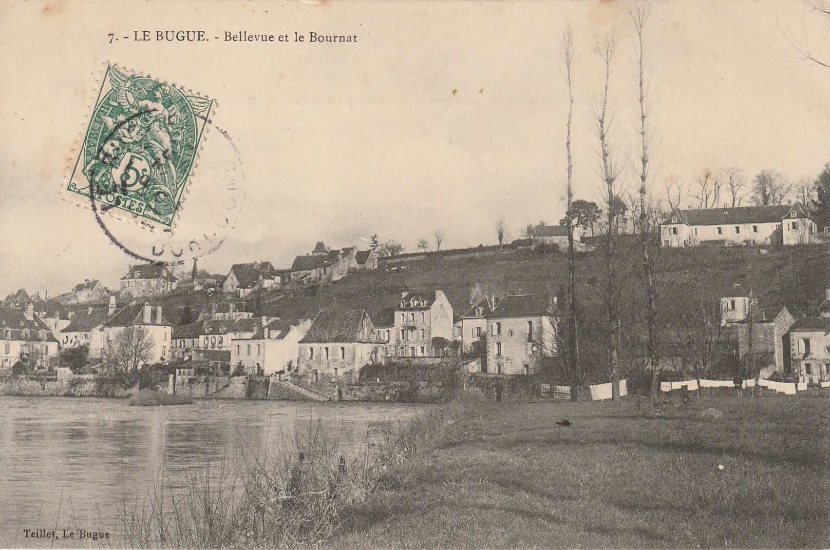 24 LE BUGUE. Bellevue et le Bournat 1907.