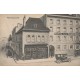 25 PONTARLIER. Grand Hôtel de la Poste 1919. Représentation d'après un dessin avec Tacot et Fiacres