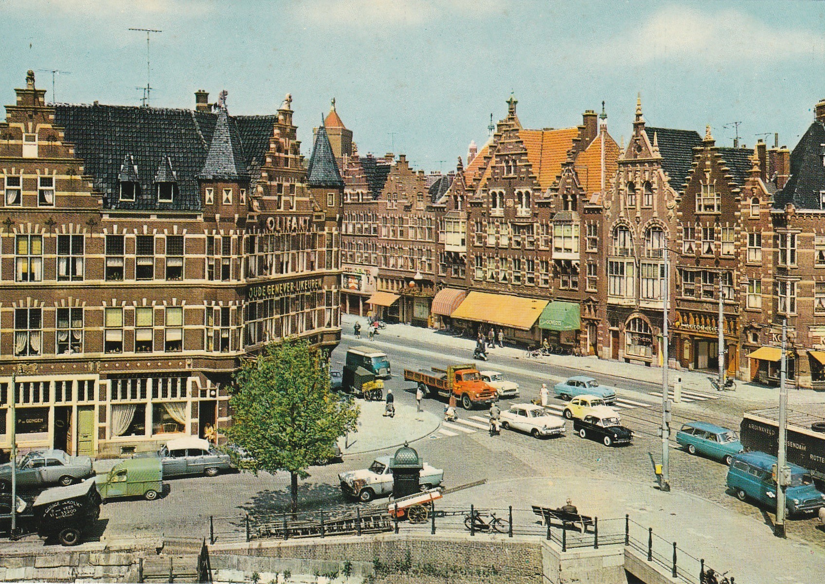 2 Photo Cpsm grand format HOLLAND PAYS-BAS. Rotterdam & Den Haag