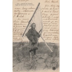 62 ETAPLES. Type de Pêcheuse de Crevettes 1904