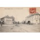 27 THUIT-HEBERT. Route de Bourg Achard 1922 Hôtel Café Chauvin attelages et diligence