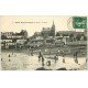 carte postale ancienne 22 SAINT-QUAY-PORTRIEUX. La Plage 1913