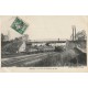 28 TOURY. Train sous le Pont du Chemin de Fer 1913
