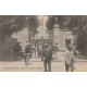 36 CHATEAUROUX. Sortie Manufacture Balsan Ouvriers et Cyclistes 1915