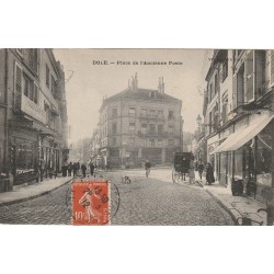 39 DOLE. Place de l'Ancienne Poste 1912 Epicerie et Chaussures