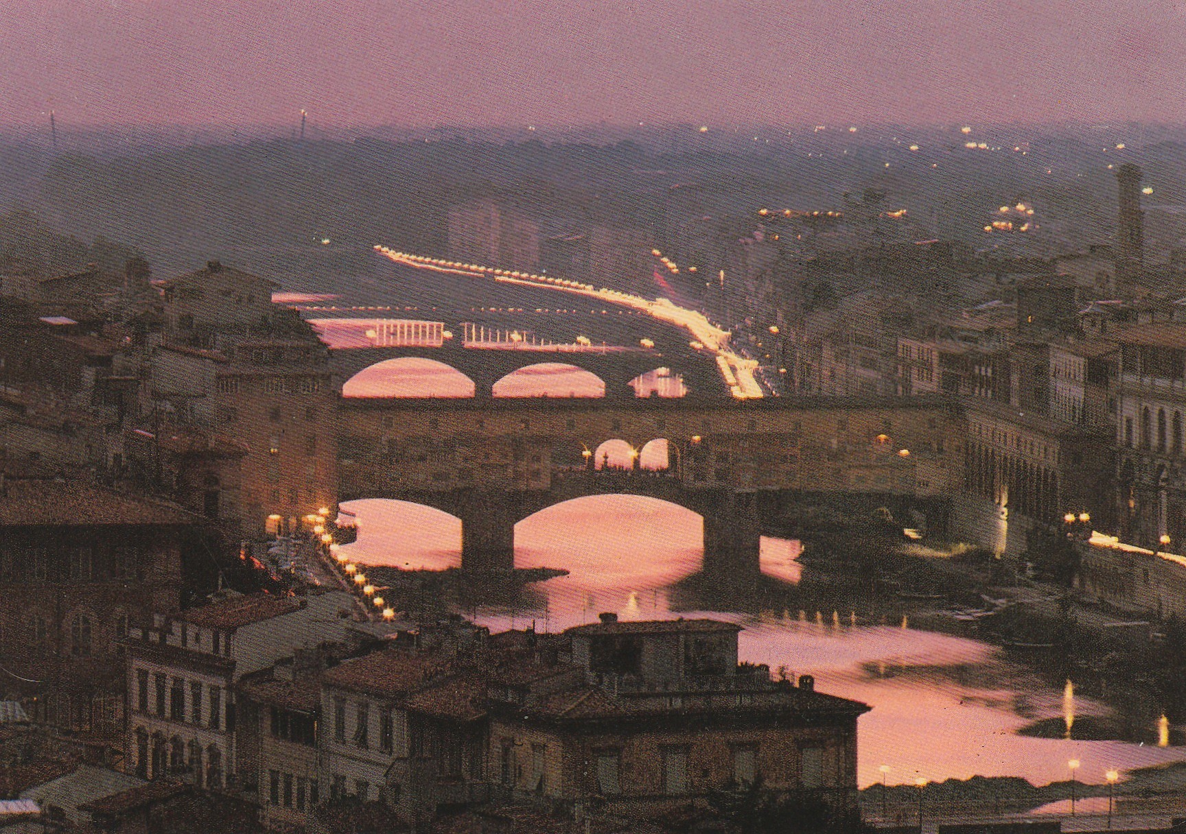 4 photo cpsm grand format FIRENZE FLORENCE