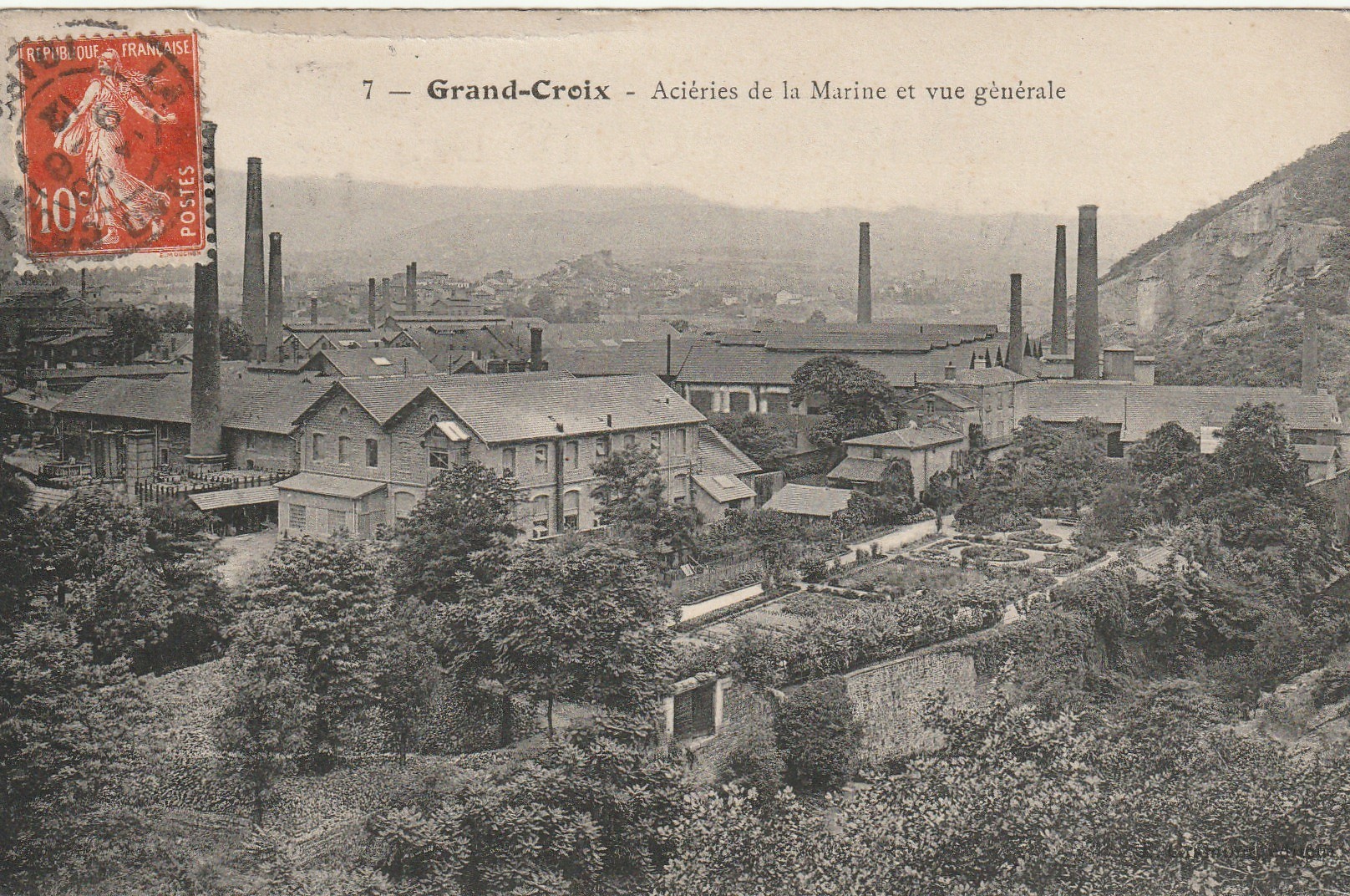 42 GRAND-CROIX. Aciérie de la Marine 1912
