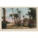 3 x cpa MAROC. Paysage, Marchand d'eau et Marrakech 1924