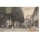 65 BAGNERES-DE-BIGORRE. Allée Tournefort bien animée 1919