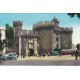 Photo Cpsm petit format 66 PERPIGNAN. La Castillet ancienne Prison autocar et voitures 4cv 1957