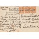 4 x cpa sur L'ALGERIE. Une rue, le Marché, Bone et Tlemcen