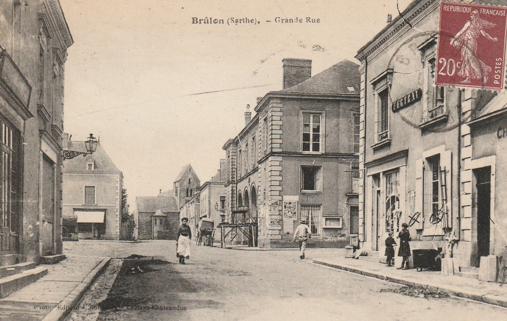 72 BRULON. Grande Rue 1936