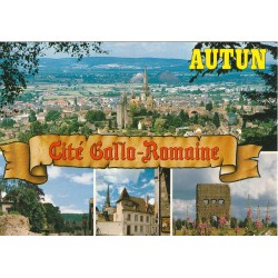 4 Photo Cpsm grand format 71 AUTUN