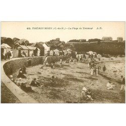 carte postale ancienne 22 TREBEURDEN. Plage de Tresmeur