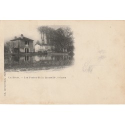 79 LA SEVRE. Les Ecluses aux Portes de Roussille vers 1900