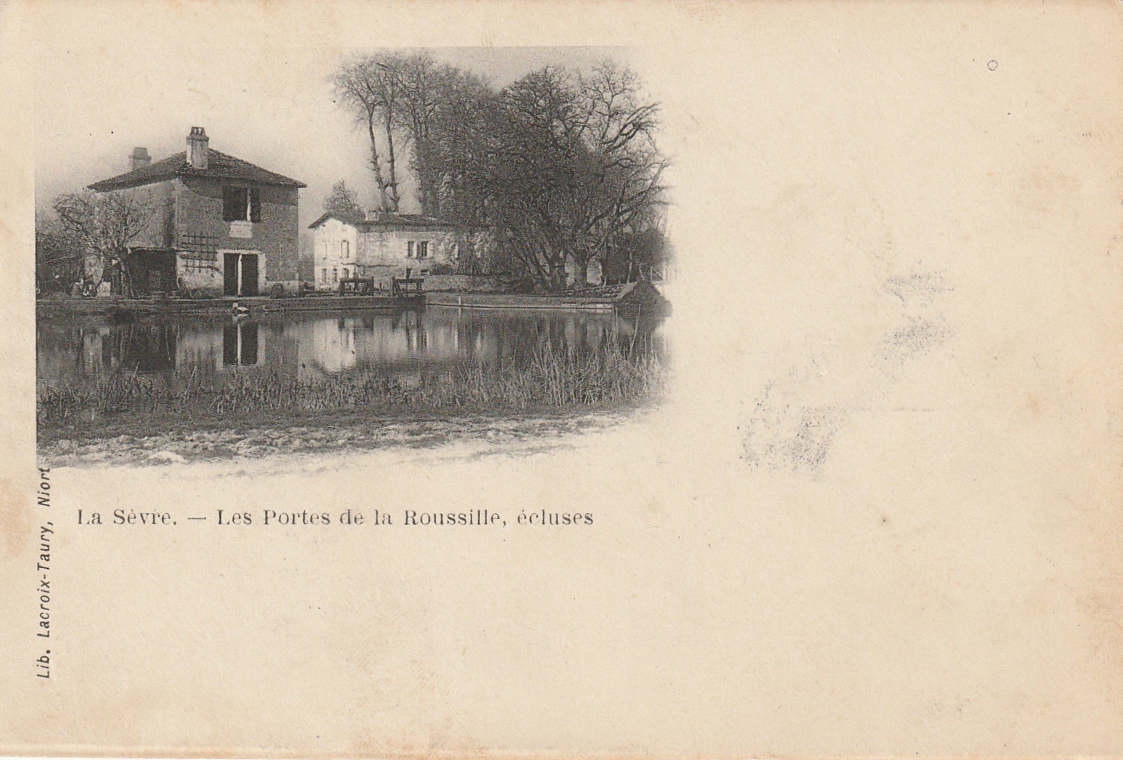 79 LA SEVRE. Les Ecluses aux Portes de Roussille vers 1900