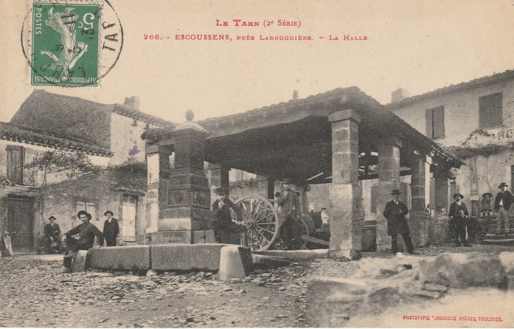 81 ESCOUSSENS. La Halle 1913