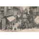 81 CASTRES. Fanfare Municipale Rue Gambetta. Gymnastes Trompettes et Trombones 1908