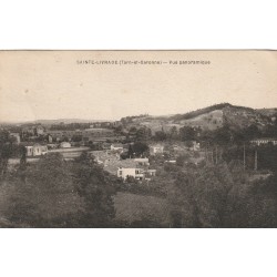 82 SAINTE-LIVRADE. Vue sur le Village 1947