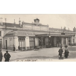 86 POITIERS. La Gare 1914