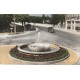 Photo Cpsm petit format 86 CHAUVIGNY. Le Square et voiture 4 cv Avenue de Vienne 1958