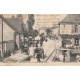 89 NEUVY-SAUTOUR. Le Marché sur Grand Rue timbre Taxe 1904
