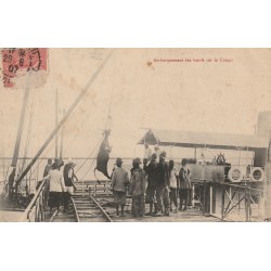 Embarquement des boeufs sur le Congo 1907