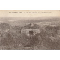 lot 15 cpa 02 CHEMIN DES DAMES. Fort Malmaison, Cimetière Militaire, Pont Chamouille, Vendresse, Craonnelle, Gagniats...
