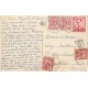 Belgique. SAINT-GERARD. Café Zingueur Quincaillier. Pour Hautmont Timbres Taxe 1954