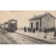 77 PENCHARD. Train dans la Gare 1915