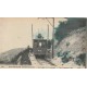 Lot 7 cpa 76 BONSECOURS. Eglise avec Monument Jeanne d'Arc, Tramway, Raidillon