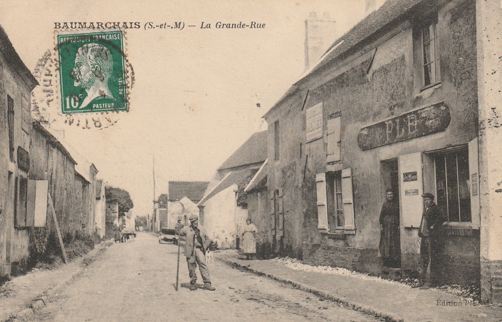 77 BEAUMARCHAIS. La Grande-Rue avec Commerce "LEPLET" 193