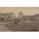 60 LE PLESSIS-BELLEVILLE. Intérieur d'une Ferme en photo carte postale assez rare 1914