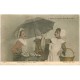 LOT 10 cpa METIERS. La Marchande de Marée Poissonnière 1905