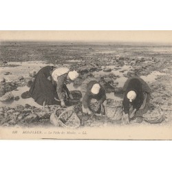 14 HONFLEUR. La Pêche des Moules