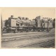 Photo style carte postale. TRAIN & LOCOMOTIVES " MOUNTAI " 1-241. A Paris La Villette. Carte gigantesque 24 x 18 cm