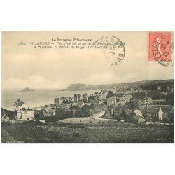carte postale ancienne 22 VAL ANDRE. La Pointe de Piégu et Verdelet 1927